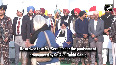 SAD leader Sukhbir Singh Badal arrives at Sri Damdama Sahib in Bathinda to offer Seva