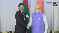 PM Narendra Modi meets Vice President of Maldives Hussain Mohamed Latheef
