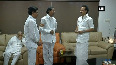 Telangana CM K Chandrashekar Rao meets DMK Working President MK Stalin