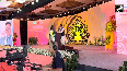 Union Minister Kiren Rijiju attends the inaugural ceremony of United Nations Vesak Day 2025