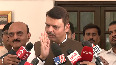 Maharashtra CM Devendra Fadnavis  holds press brief after meeting with Union MoS Finance Dr. Bhagwat Karad in Delhi