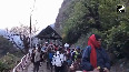 Huge rush of pilgrims at Yamunotri Dham for Darshan