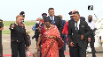 President Kovind, First Lady arrive in Jamaica
