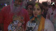 Mathura immerses in colours as people celebrate 'Laddu Holi'