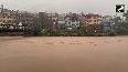 Beas river in spate amid continuous rainfall in Himachal