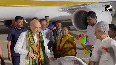 Lok Sabha Polls HM Shah arrives in Agartala to address election rallies