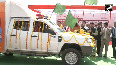 Rajasthan CM Bhajanlal Sharma flags off mobile veterinary unit vehicles in Jaipur