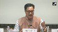 Kiren Rijiju blasts opposition for regular disruptions throughout Monsoon session