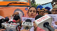 Bathinda MP Harsimrat Kaur Badal flags off relief truck for Punjab flood victims