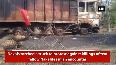 Naxals set ablaze a truck in Maharashtra s Gadchiroli, call for a Bandh