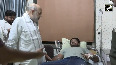 Amit Shah meets man in hospital, who appears to be lone survivor of Air India crash 