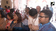 Sourav Ganguly visits Babubagan Durga Puja Pandal on Maha-Ashtami