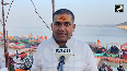 Devotees take hopy dip at Sarayu river on the occasion of Agahan Purnima in Ayodhya