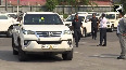 Leaders arrive at Bharat Mandapam to attend 10th NITI Aayog Governing Council Meeting