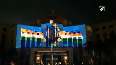 Delhi DRDO Office illuminates ahead of Independence Day