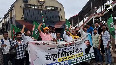 Bharat Bandh: RJD's student wing blocks Jehanabad railway tracks