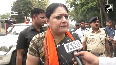 VO Pkg BJP leaders protest against West Bengal Assembly Speaker Biman Banerjee