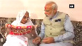 Watch: PM Modi meets mother Heeraben, seeks her blessings 