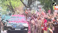 PM Modi holds roadshow in Nagpur