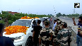 Police stopped Jan Prashant Kishor's convoy for checking in Purnea