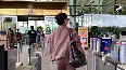 Jacqueline spotted in casual outfit at the airport