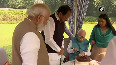 PM Modi,Sr leaders celebrate b'day of LK Advani at his residence