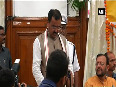 Watch CM Yogi, KP Maurya, Dinesh Sharma take oath as MLCs