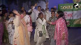 Bihar Election Result JDU workers celebrate outside party office in Patna