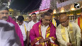 Indian businessman Mukesh Ambani visits Venkteshwara Temple in Tirupati, offers prayer
