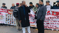 The JSFM held a protest at 10 Downing Street in London against the atrocities committed against Sindhis, Balochis, Pashtuns, and Kashmiris in Pakistan