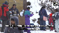 Tourist footfall increases in snow-clad Shimla