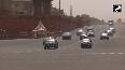 PM's convoy departs from Rashtrapati Bhawan after he tendered his resignation