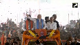 PM Modi holds mega roadshow in Bihar's Siwan