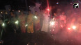 People begin early morning Diwali celebrations in Trichy