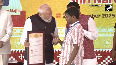PM Narendra Modis affectionate gesture towards beneficiary in Odisha goes viral