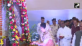 MP CM Mohan Yadav attends Pushpanjali program organized to pay tribute to Late Ravi Shankar Shukla