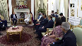 PM Modi, British PM Johnson hold bilateral talks at Hyderabad House