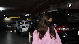 Airport spotted! Kriti Kharbanda keeps it simple in pink hoodie