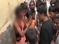 Watch Locals thrash youth for stealing from Durga puja pandal
