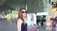 Kriti Sanon looks gorgeous in this signature black airport look 
