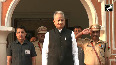 77th Independence Day Rajasthan CM Ashok Gehlot hoists the Tricolour at his official residence