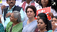 INDIA bloc MPs protest in Parl complex against SIR exercise in Bihar