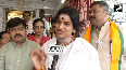 Madhavi Lata, Shaina NC visit Shri Ganesh temple in Mumbai