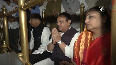 Dharamshala BJP Chief JP Nadda offers prayers at Chamunda Devi Temple