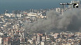 Video shows moment Israeli airstrike levels building in Beirut