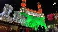 R-Day: Charminar in Hyderabad lights up in Tiranga theme