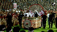 PM Modi gets astounding welcome at Guwahati's Sarusajai Stadium