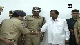 Watch Hyderabad police top officials greet KCR to mark 2018