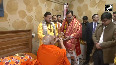 Swami Rambhadracharya in Prayagraj