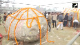 Devotees perform puja of Nepal's Shaligram stones